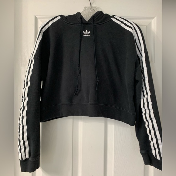 adidas Jackets & Blazers - Adidas Crop Hoodie